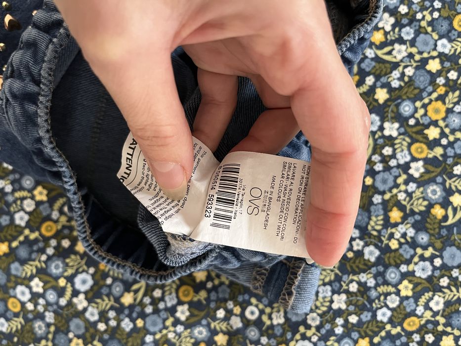 Komplet paka 5 par spodenek dla dziewczynki • bawełna • Ovs 5.10.15