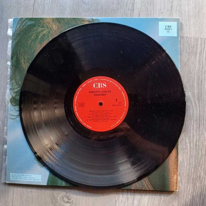 Roberto Carlos LP Amazónia 1989 Portugal NM