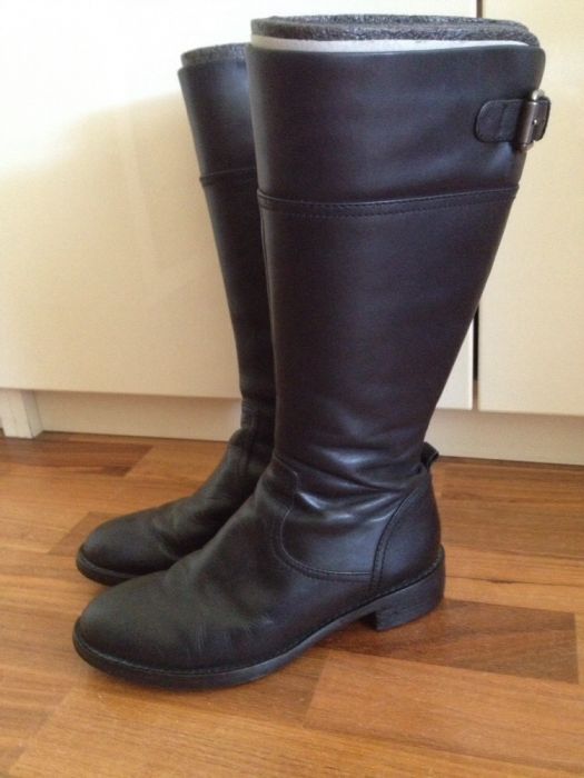 ECCO skorzane kozaki