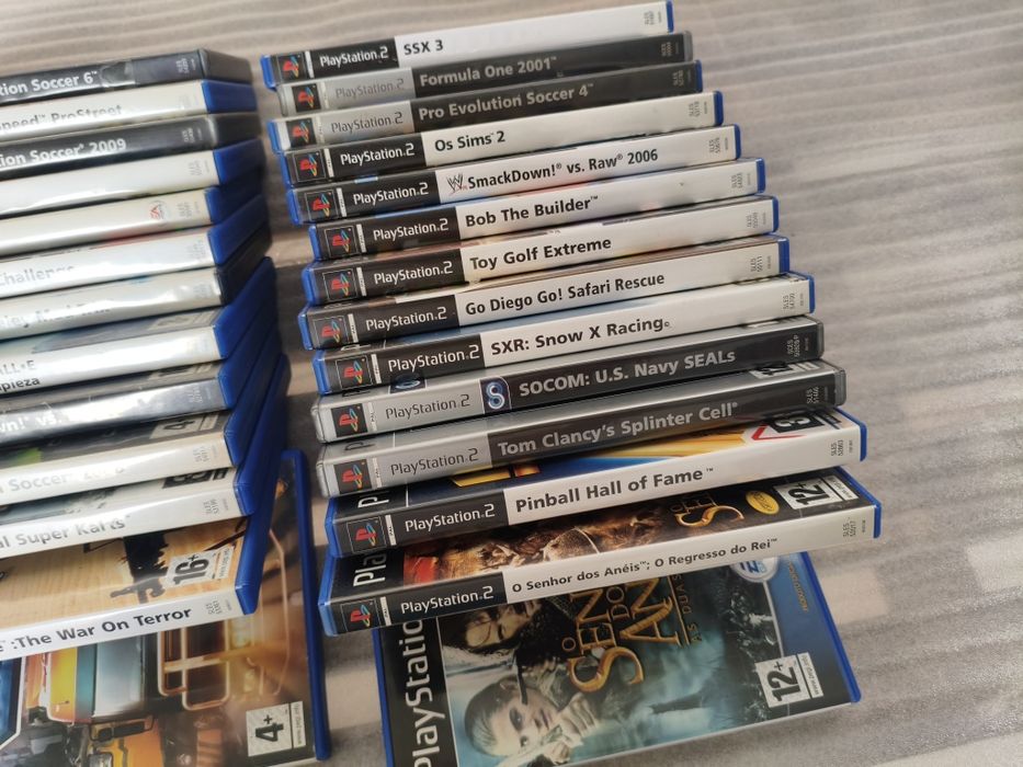 Conjunto de 33 jogos para Sony PlayStation 2 Ps2