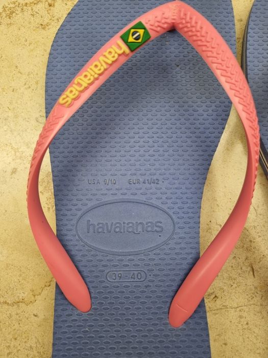 Havaianas azuis 39-40 originais
