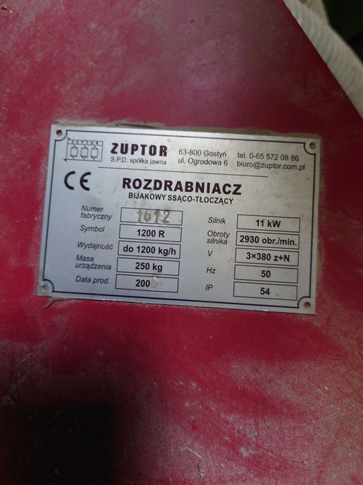 Mieszalnik pasz Zuptor