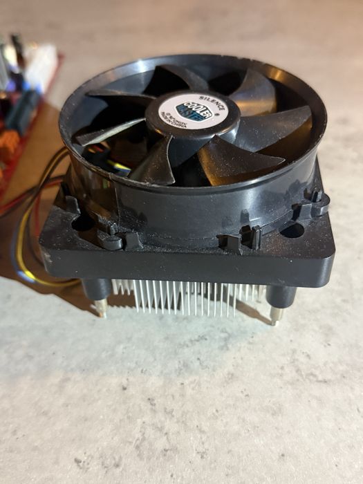 Płyta główna MSI + procesor + pamięć RAM + chłodzenie