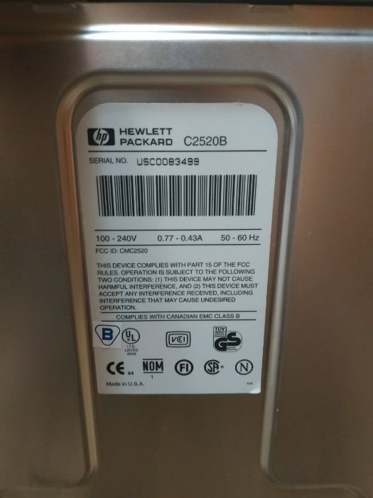 Сканер Hewlett Packard HP ScanJet 4c C2520B + плата