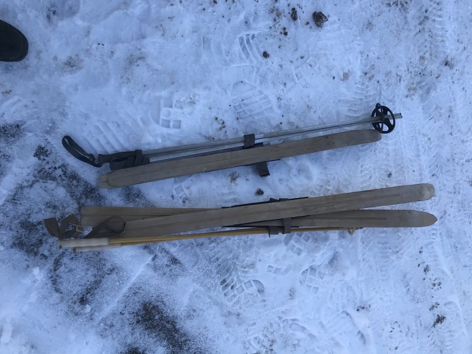 Лыжи детские СССР