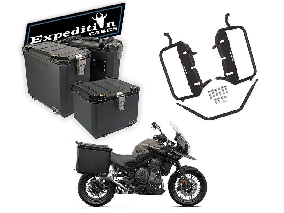 PROMOCJA ! Triumph Tiger 900 GT / 1200 Kufry aluminiowe  DODATKI !