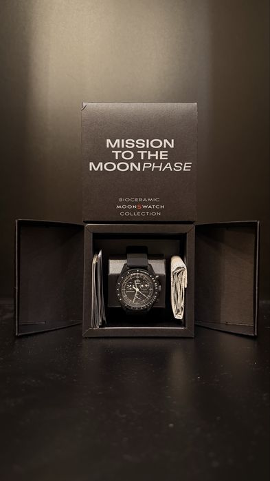 Omega MoonSwatch Mission on the moon
