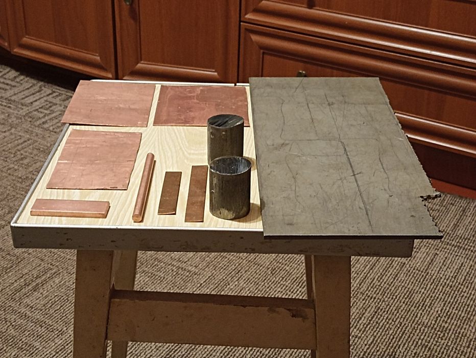 Заготовки с титану та міді