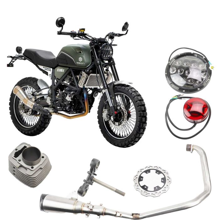 Оригінальні запчастини на мотоцикли GEON