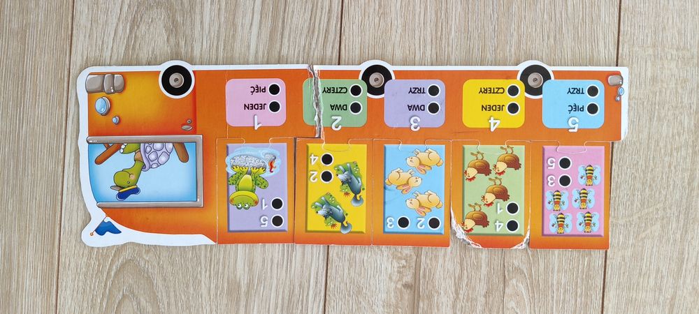 Karotka Marcheweczka gra edukacyjna Lisciani