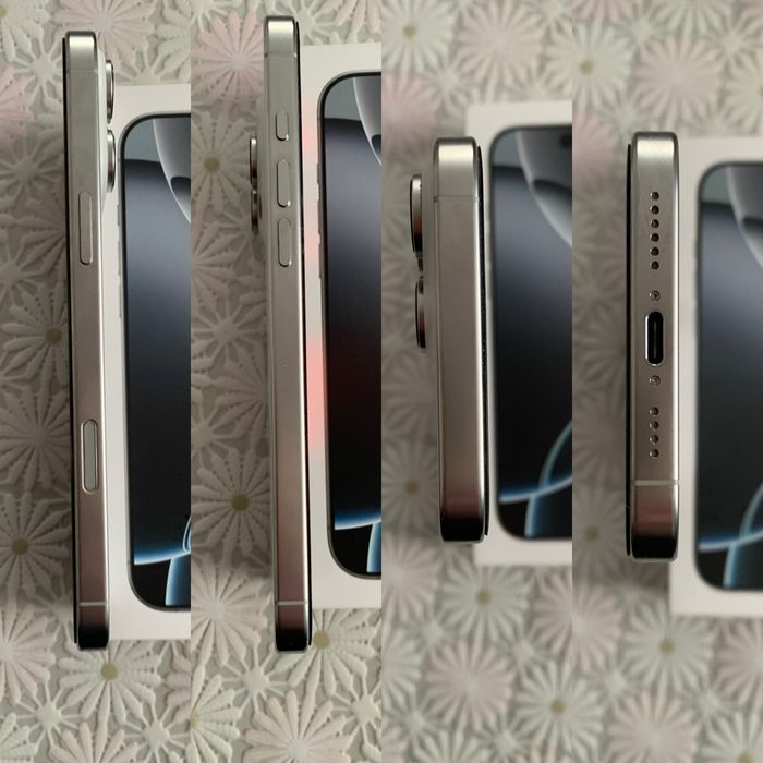 iPhone 16 Pro Max 256GB White Titanium eSIM повний комплект