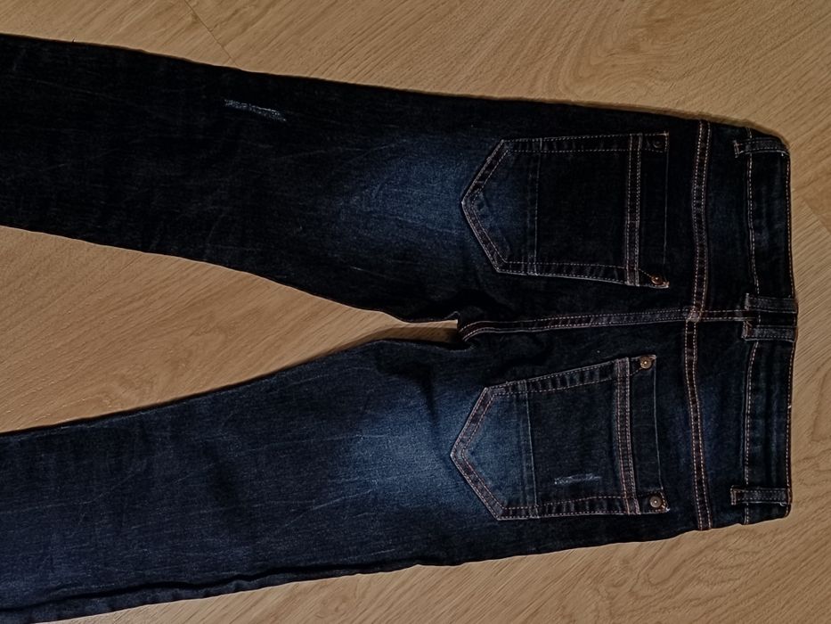 Spodnie jeans chłopięce rozm 140 pepperts
