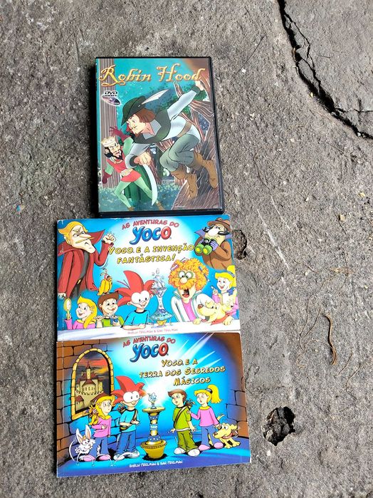 CDs DVD's infantis
