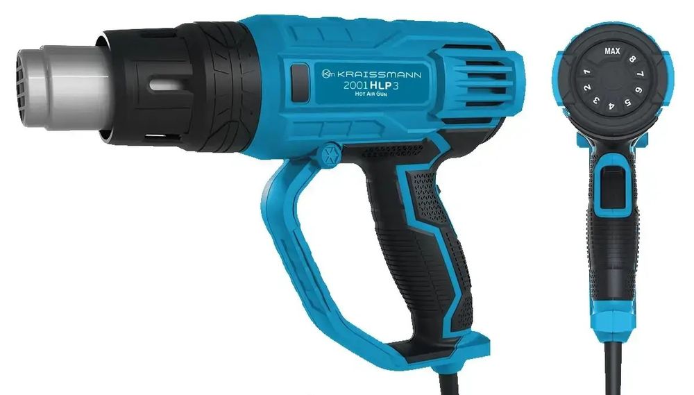 Фен Промышленный Крайсман Германия 2000Вт 3Режима Регулировка Новая