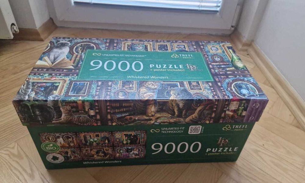 Puzzle 9000 elementów Whiskered Wonders Lisa Parker Trefl Prime UFT