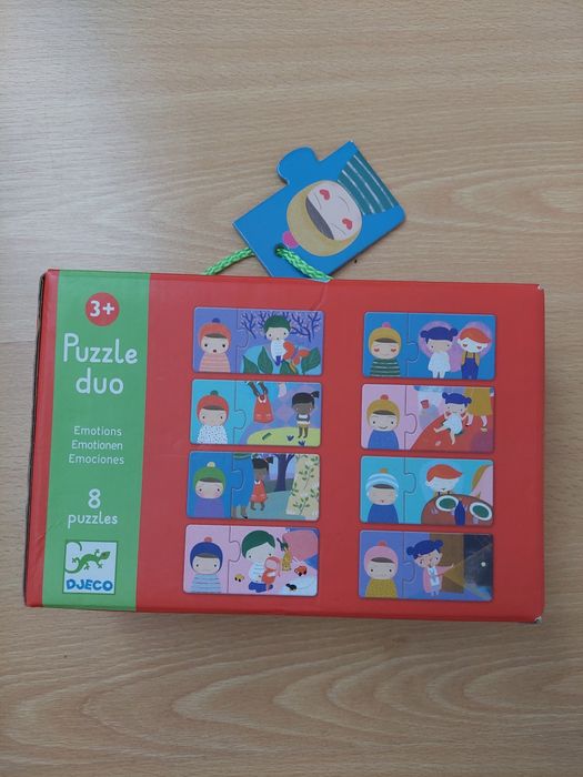 Puzzle Duo Djeco Emoções