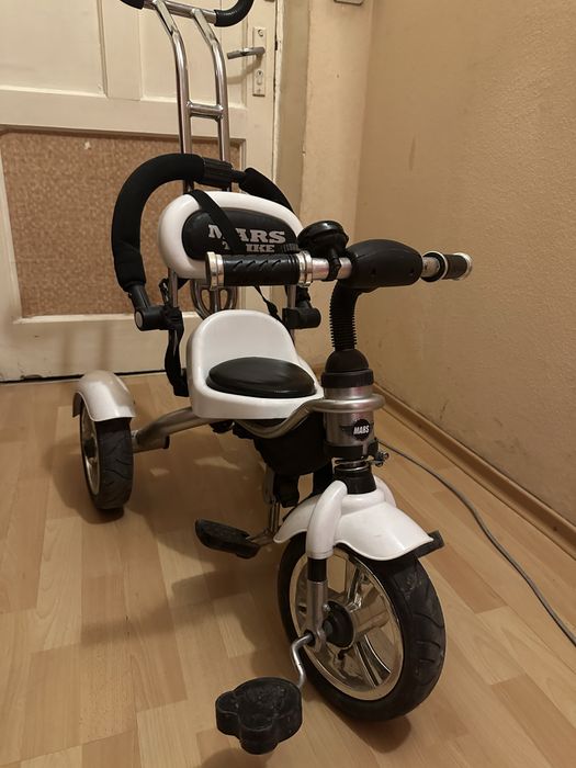 Дитячий  триколісний велосипед з ручкою