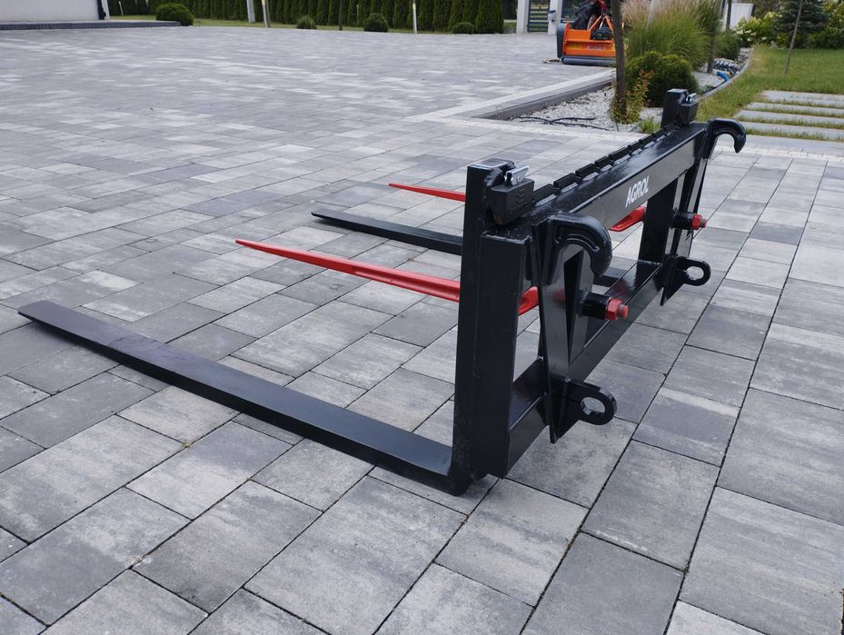 Widły do palet Paleciak 2 tony do Tura ładowacza czołowego widły 120cm