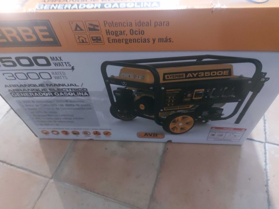 Gerador novo em caixa com factura a comprovar 560€