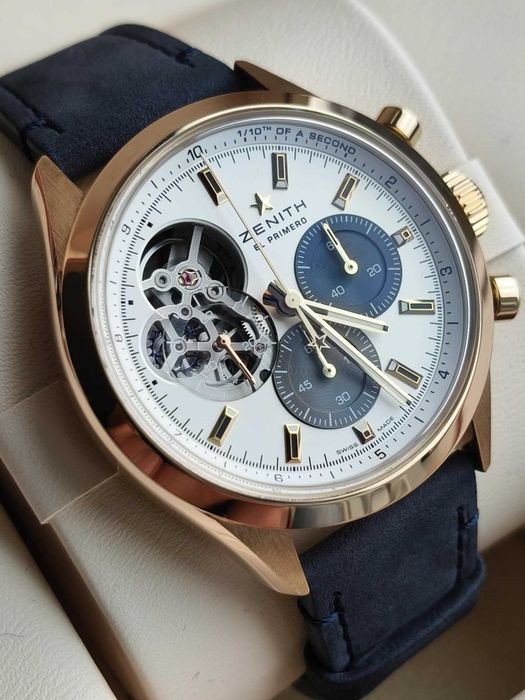 Zenith Chronomaster Open Heart 39.5mm 2025r. / Gwar. do 2030r.