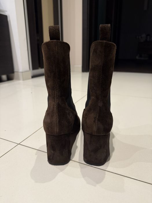 Botki Paris Texas zamsz cielęcy 39