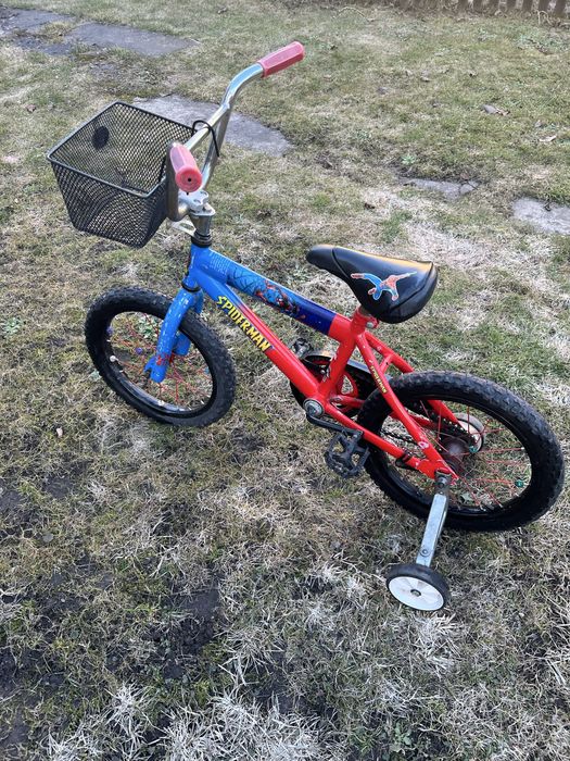 Rower chłopięcy 16 spiderman