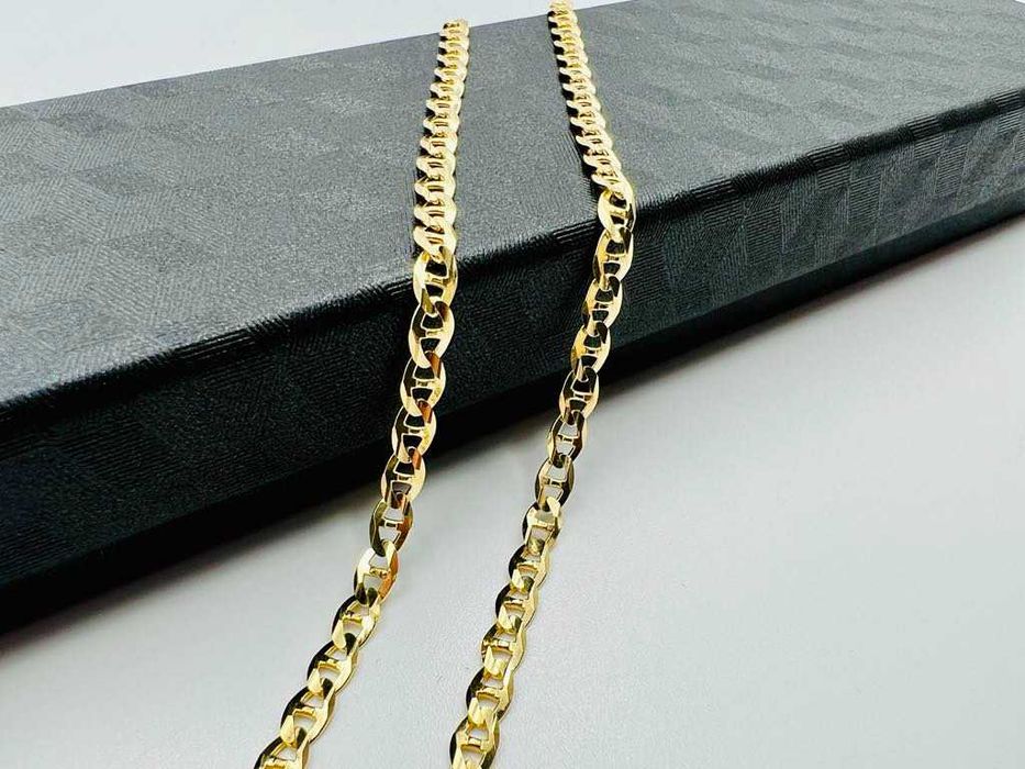 Złoty Łańcuszek Gucci 585 Cechowany 3,5 mm 55 cm