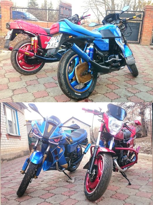 Мотоцикл Jawa 634- project "Blue Hawk"