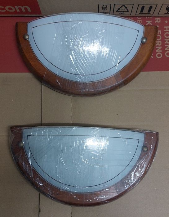 1 candeeiro meia- lua