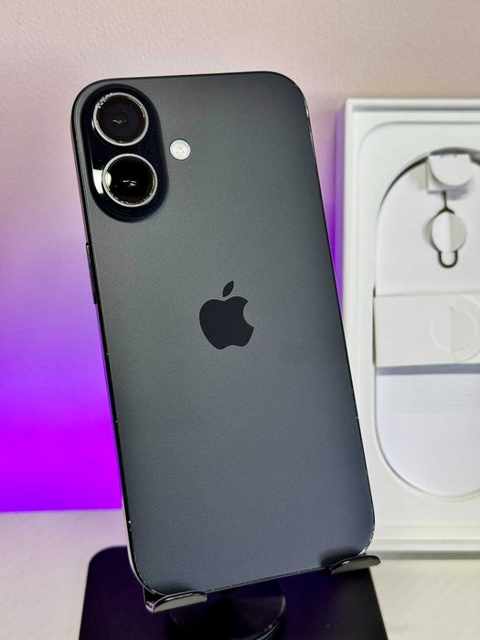 iPhone 16 | 128GB | Czarny | Bateria 96% | Gwarancja | Stan wzorowy