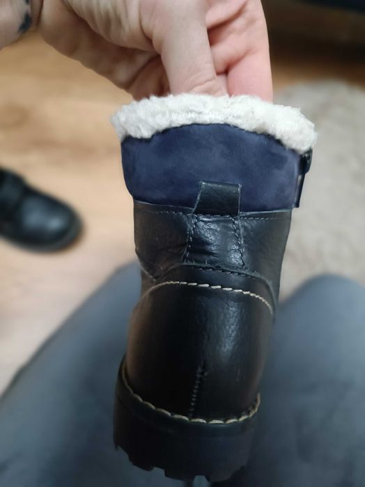 Buty zimowe, kozaki, skórzane , 26, Lasocki