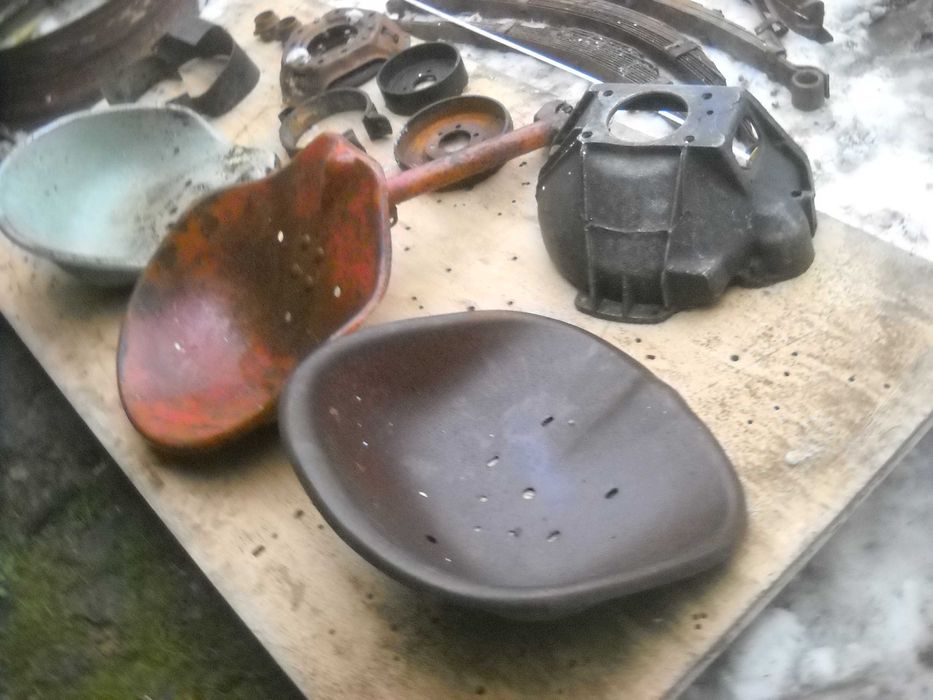 siedzenie metalowe kosiarki