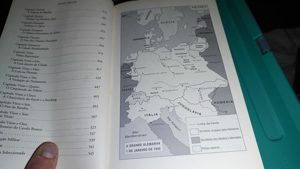A queda de Berlim 1945_raro