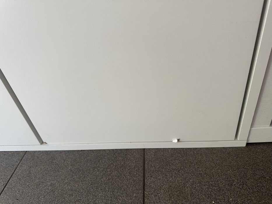 Szafka na buty, 3 przegrody, biała Ikea