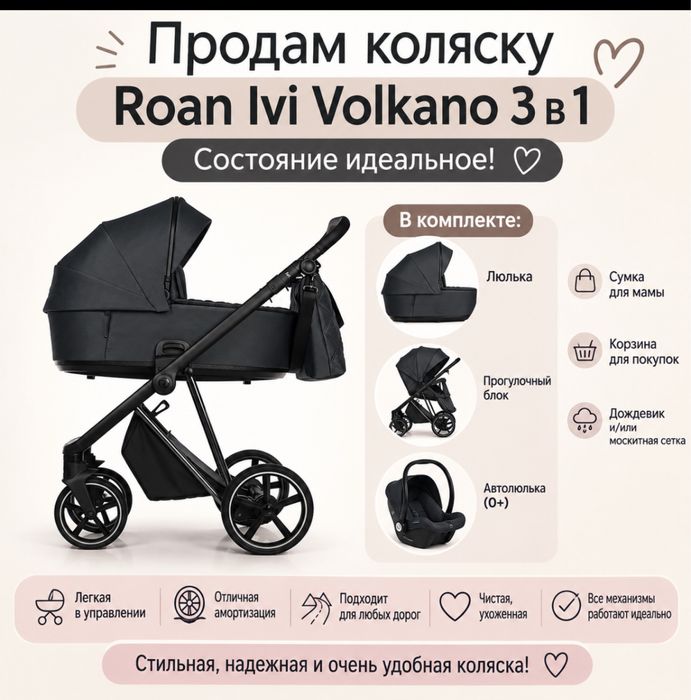 Продам дитячий візочок Roan Ivi