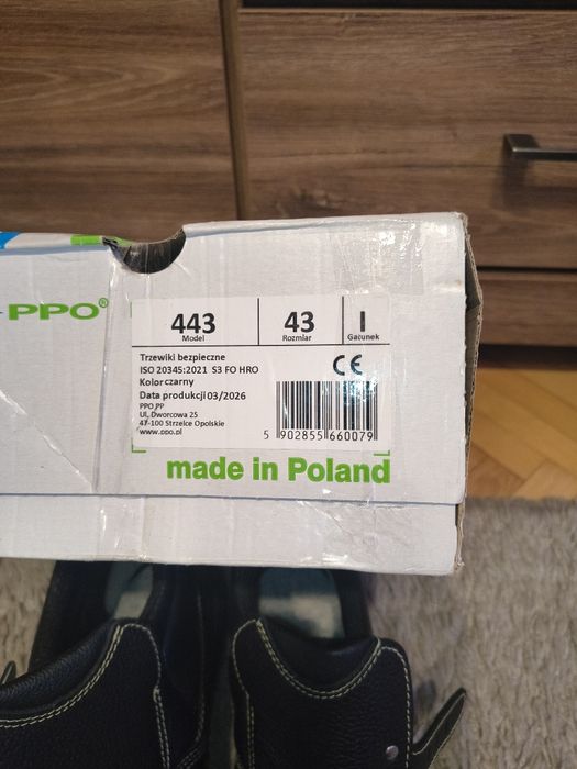 Buty spawalnicze PPO Strzelce opolskie