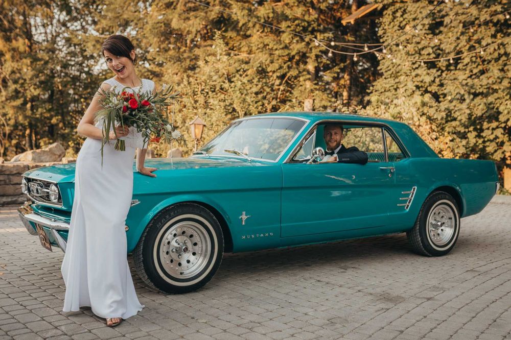 Zabytkowy samochód do Ślubu! Auto do ślubu Mustang 1966 - Klasyk!