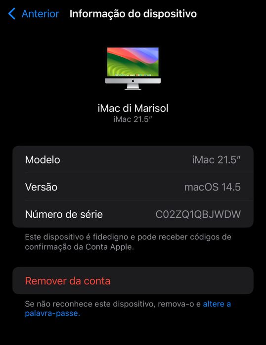 IMac 21.5” Cinza, Apple, Bom estado