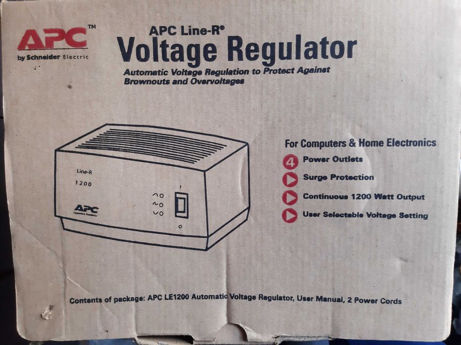 APC Electronic Voltage Stabilizer 1200W497776163690260482