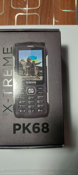 Мобільний телефон Sigma X-treme PK68 Dual Sim Black