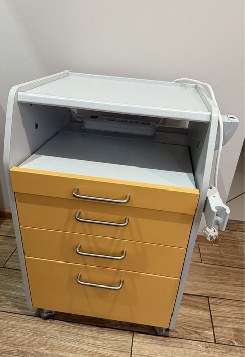 Szafka podlogiczna pomocnik podologiczny gerlach gehwol sand metallic