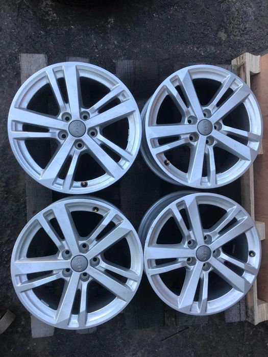 Диски Audi Volkswagen 5:112R17 Комплект Легкосплавні Б/у Оригінал