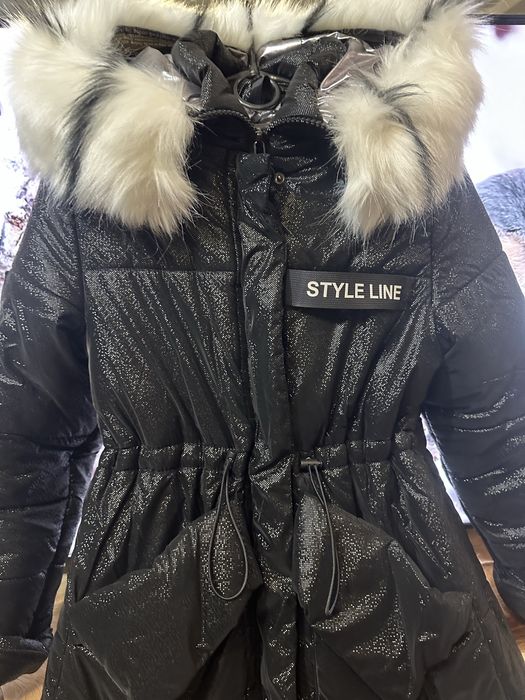 Зимняя удлиненная куртка