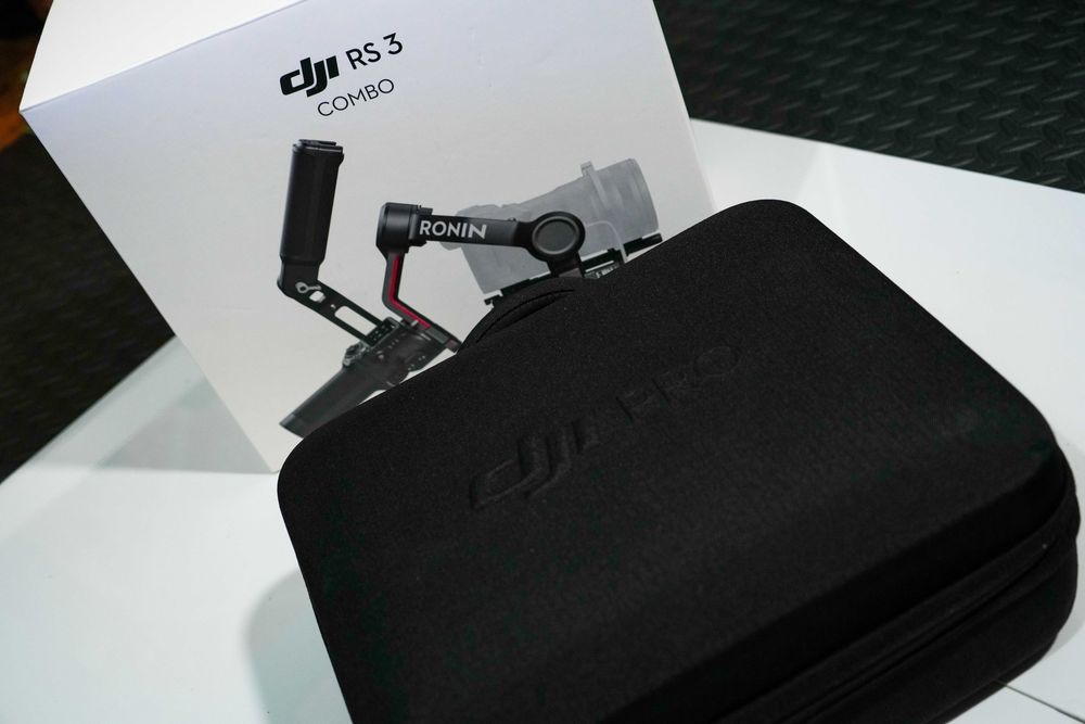 DJI Ronin RS 3 Combo – Novo + Caixa + Acessórios | novo sem uso