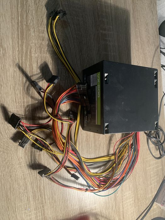 Блок живлення AeroCool VX-500 500W на ЗАПЧАСТИНИ / Ремонт / Донор