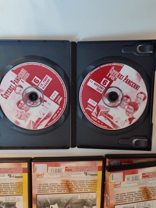 Czterej Pancerni i pies kolekcja na VCD