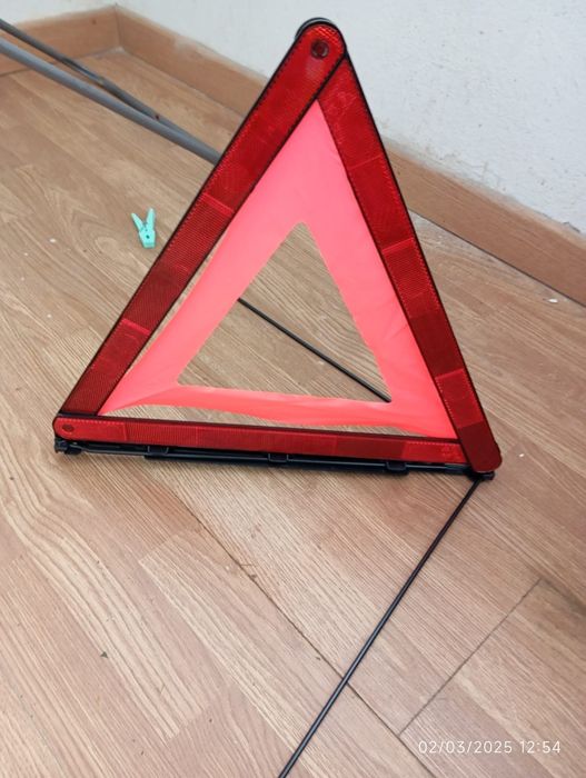 Triângulo de sinalização usado