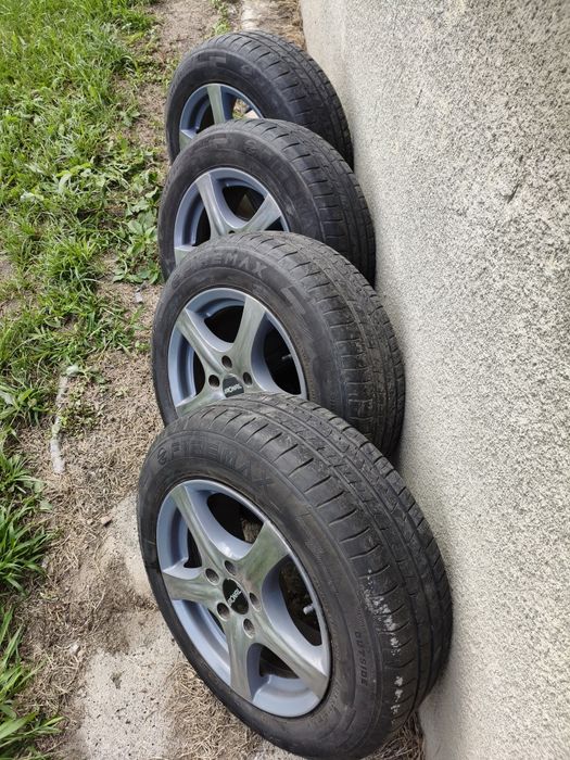 Koła aluminiowe 15" Ronal 5x110 Et38 65,1 Opel Vectra C opony 195/65