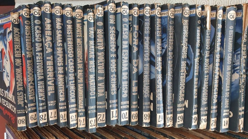 Livros da Coleção Grandes Mistérios Grandes Aventuras
