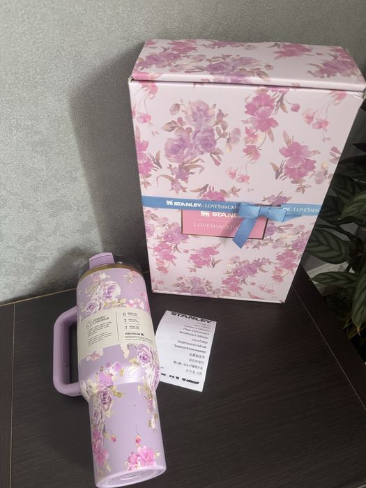 Термочашка Stanley Quencher LoveShackFancy лімітована 1,18л